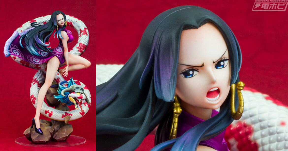 『ONE PIECE』ハンコックがアルターとのコラボでP.O.Pシリーズの最高峰“MAXIMUM”シリーズからフィギュア化！圧巻の造形で戦闘中の美しい姿を再現！ | 電撃ホビーウェブ