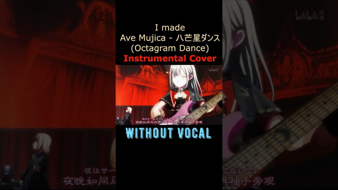 Ave Mujica - 八芒星ダンス Octagram Dance -Instrumental- Cover #avemujica #bangdreamedit #cover