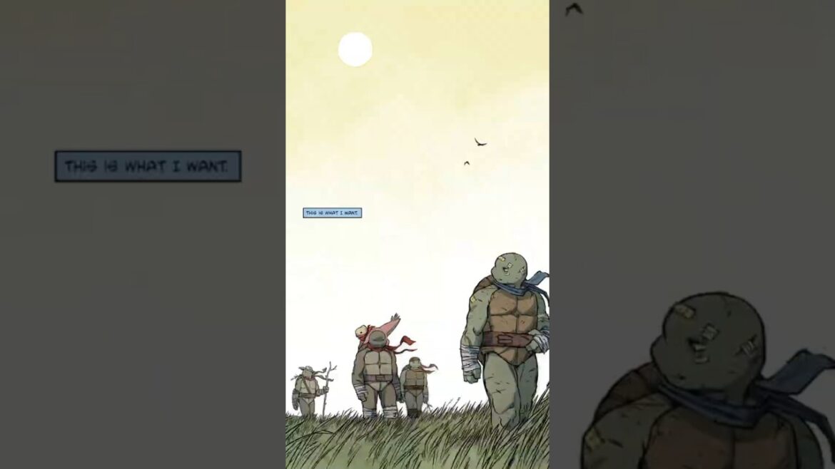 LEONARDO Y KARAI HACEN UNA TREGUA - #shorts #tmnt #comics #saverottmnt #tortugasninja