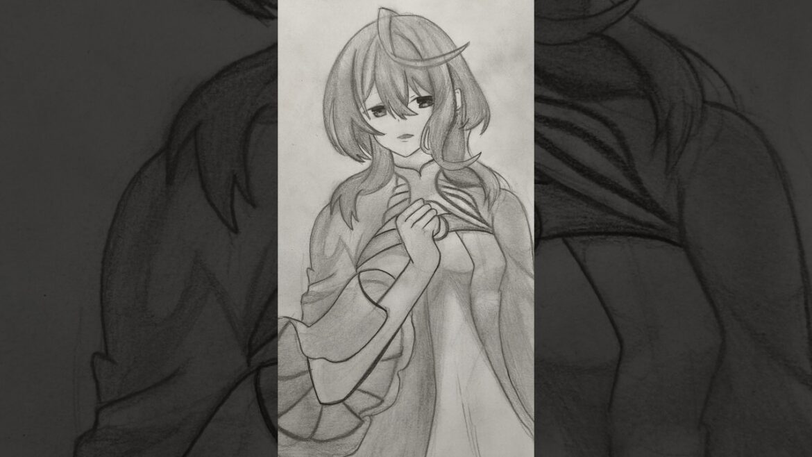 Philia Adenauer | The Too-Perfect Saint #art #anime #drawing #shorts