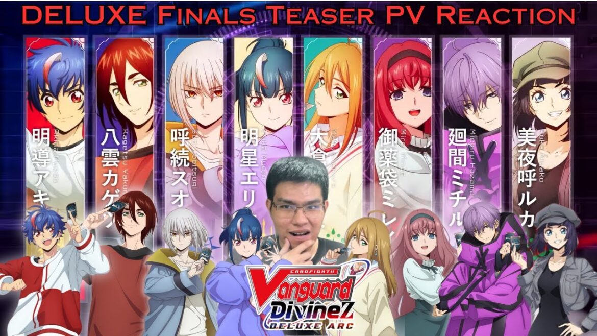 THE FINALS IS HYPE! | Cardfight!! Vanguard Divinez DELUXE Arc Finals Teaser PV REACTION
