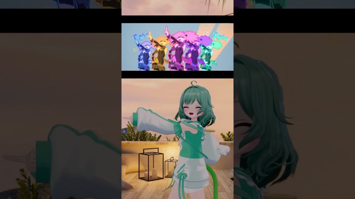 【けっかおーらい】VRChatで踊ってみた！【ヴィジランテ-僕のヒーローアカデミア ILLEGALS-OPアニメダンス】 #shorts