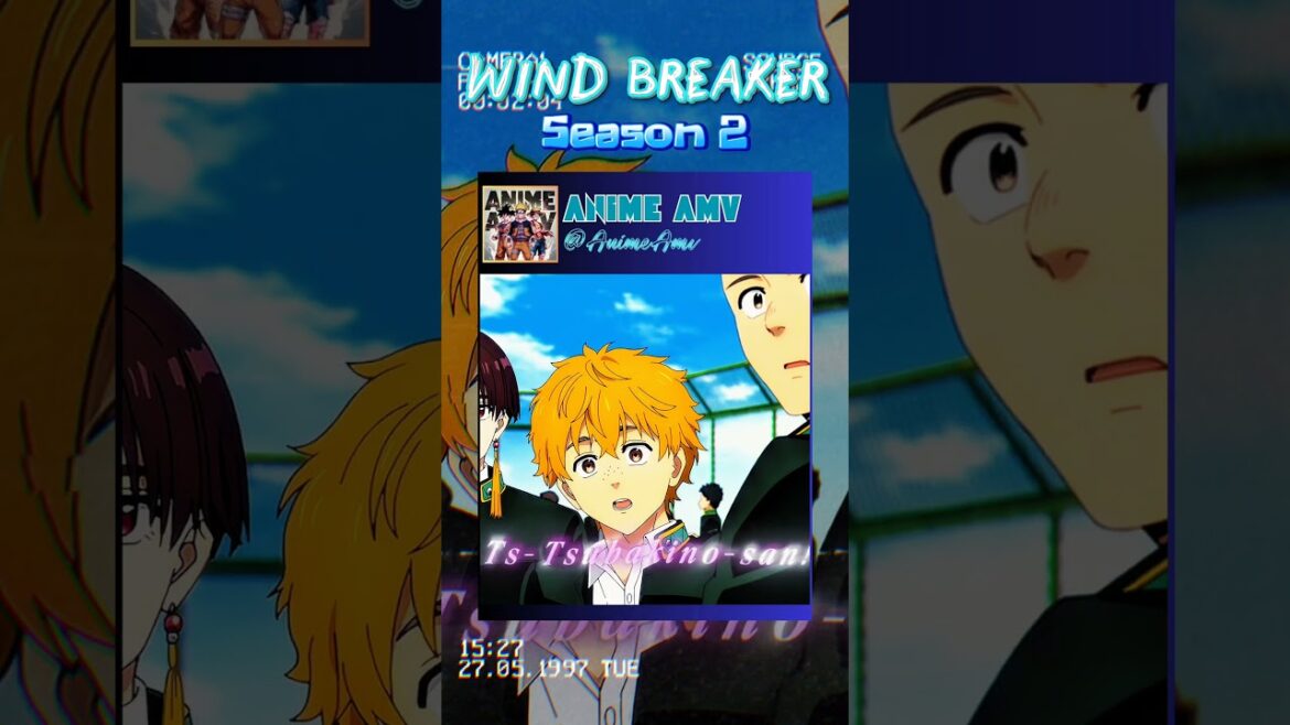 Tsubakino Tasuku is finally here #anime #windbreaker #shorts