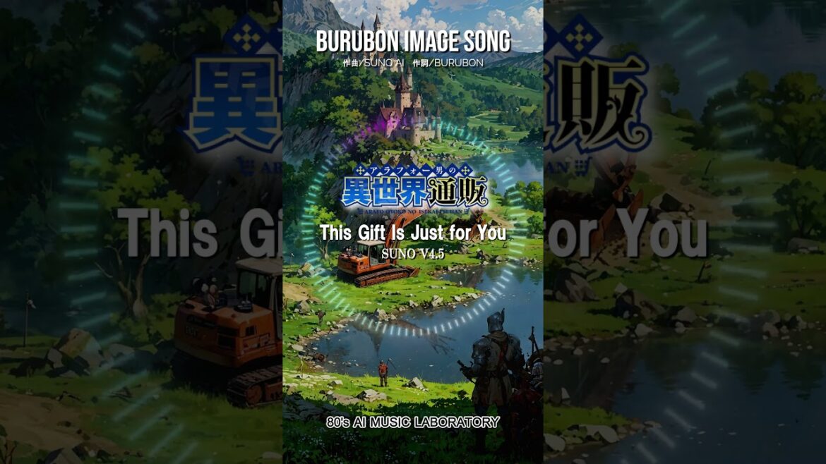 異世界通販生活の勝手なイメージソング『This Gift Is Just for You』New V4.5 #sunoai #suno #アニソン #anison