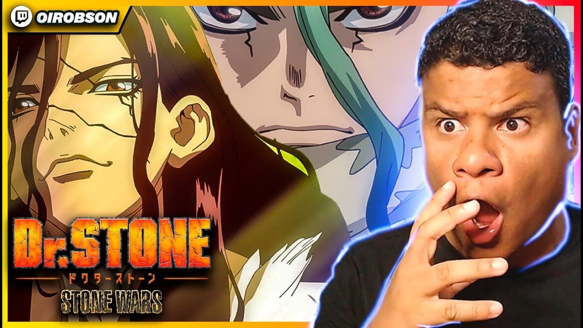 A BATALHA FINAL COMEÇOU!!  | DR. STONE - STONE WARS Temp 2 Ep 08 REACT!!