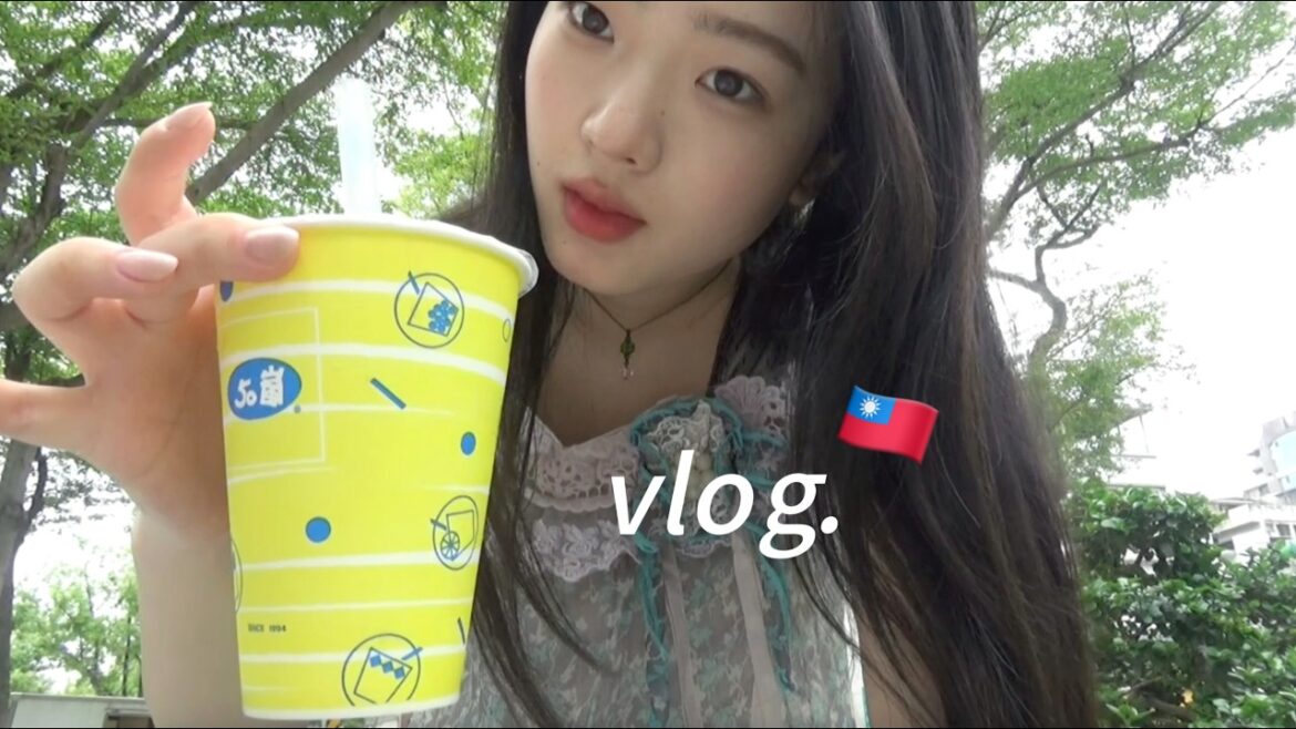 台湾弾丸ひとり旅でとにかく食べまくるvlog