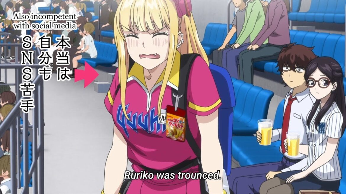 Ruriko and Natsuno are jealous Ballpark de Tsukamaete! eps 5 clip