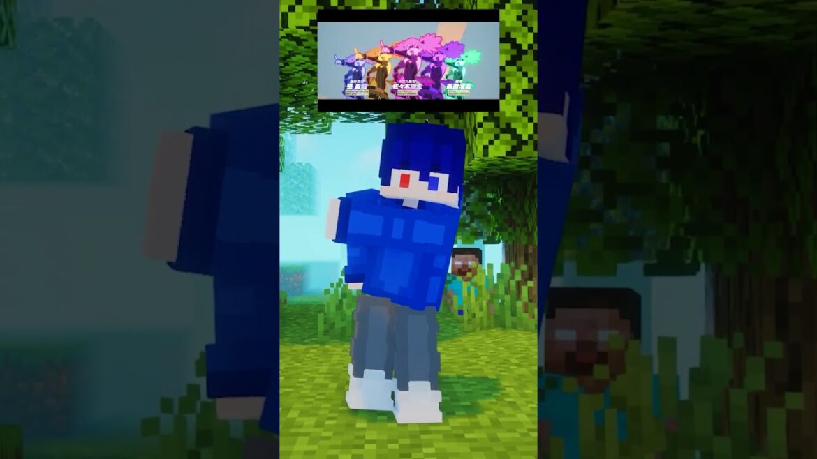 マインクラフトでヴィジランテ踊ってみた?!『ヴィジランテ -僕のヒーローアカデミア ILLEGALS-』