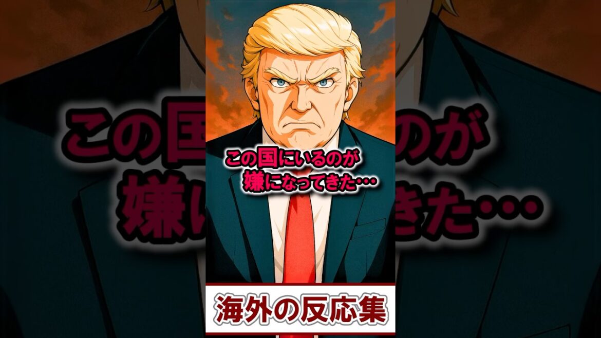 「トランプ関税100%!? アニメ終わった！」米大統領の衝撃発表に海外勢が発狂