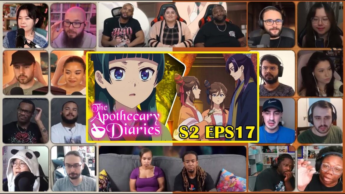 [20+ REACTORS] THE APOTHECARY DIARIES SEASON 2 EPISODE 17 REACTION MASHUP || 薬屋のひとりごと