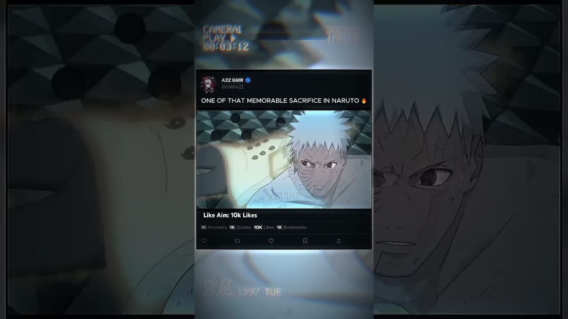 Obito Sacrifice🥶 Is GOAT 🔥 Anime Fight 🔥 Obito Sacrifice🥶 Is GOAT 🔥 Anime Fight 🔥