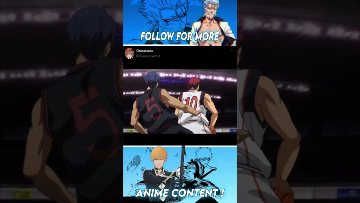 『 AOMINE VS KAGAMI WENT INSANE ⚡️🔥 』watch till end #fyp #anime #otaku #animeedit #weeb #amv #kagami