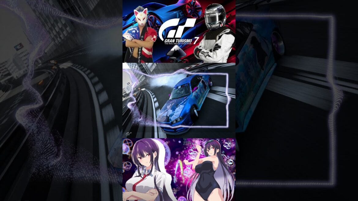 履いてください鷹峰さん　痛車プロジェクト９多分 ‐ Clipchampで作成 #グランツーリスモ7  #痛車