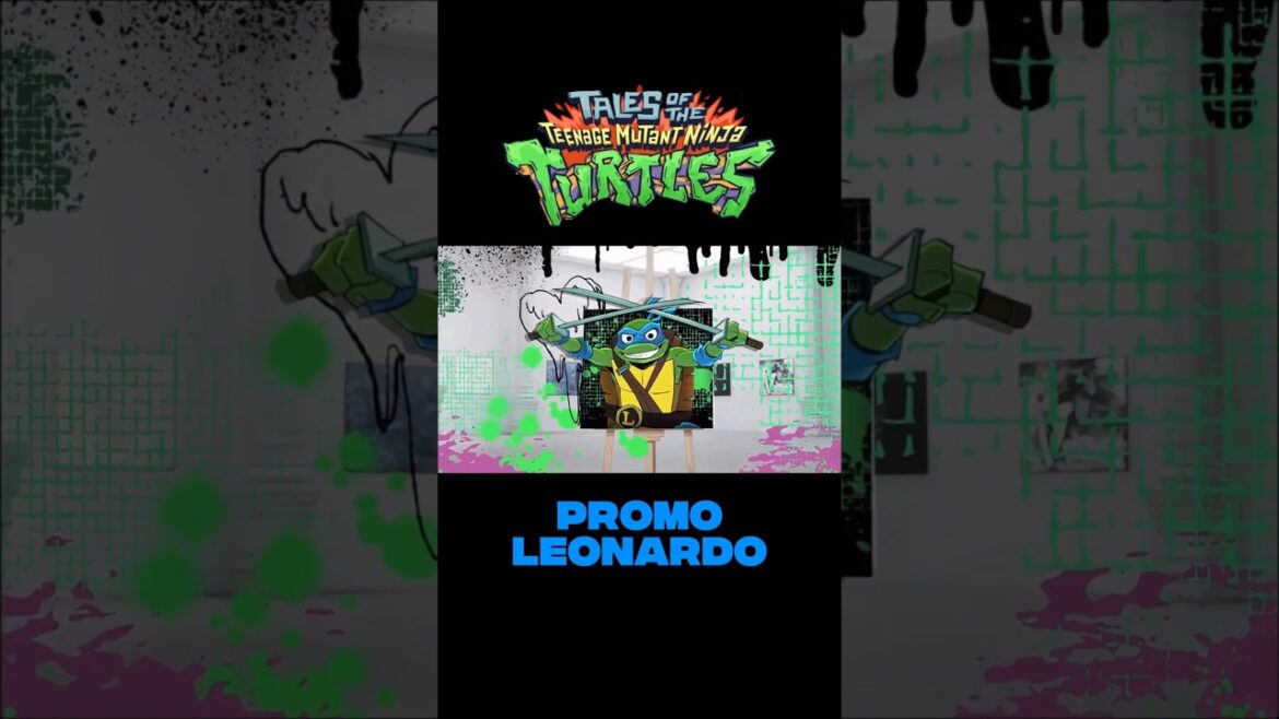 PROMO LEONARDO (ESPAÑOL) - Tales of the TMNT #shorts #saverottmnt #tortugasninja #tmnt