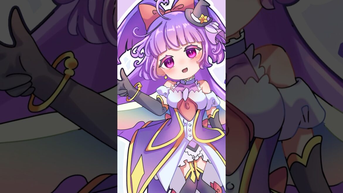 ［まほプリ］マジカル描いてみた！☆彡(⌒▽⌒) #プリキュア #まほプリ2 #まほプリ #イラストメイキング