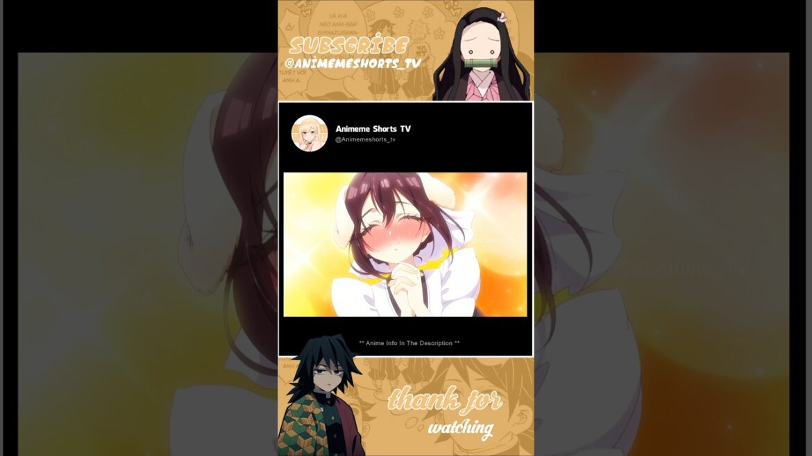 Rentarou trains Meido Maid-san 😂 - The 100 Girlfriend Who Really Love You #animemeshortstv