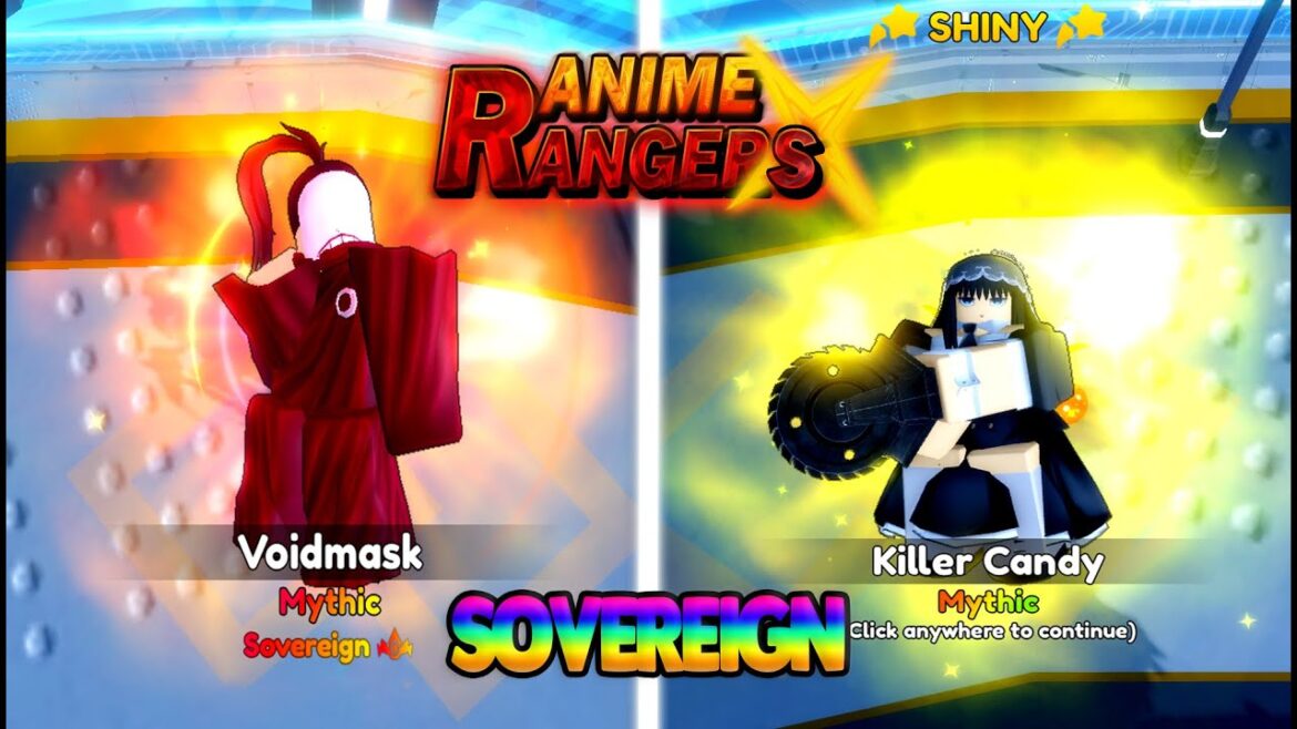 I GOT THE 0.1% SOVEREIGN TRAIT ON THE NEW GHOUL UNIT* Anime Rangers X Update 1