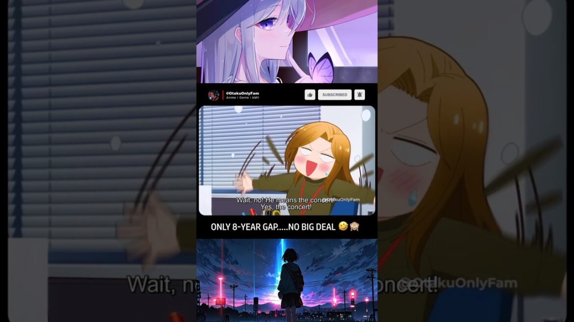 ONLY 8 YEAR GAP.....NO BIG DEAL 😆😆  #animeshorts #animemoments #anime #animeedits #romanceanime