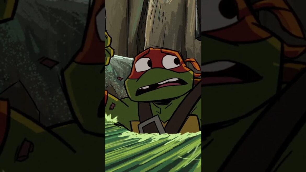 ninja turtle raph VERDRINKT in rioolwater! 😵 | TMNT | #shorts