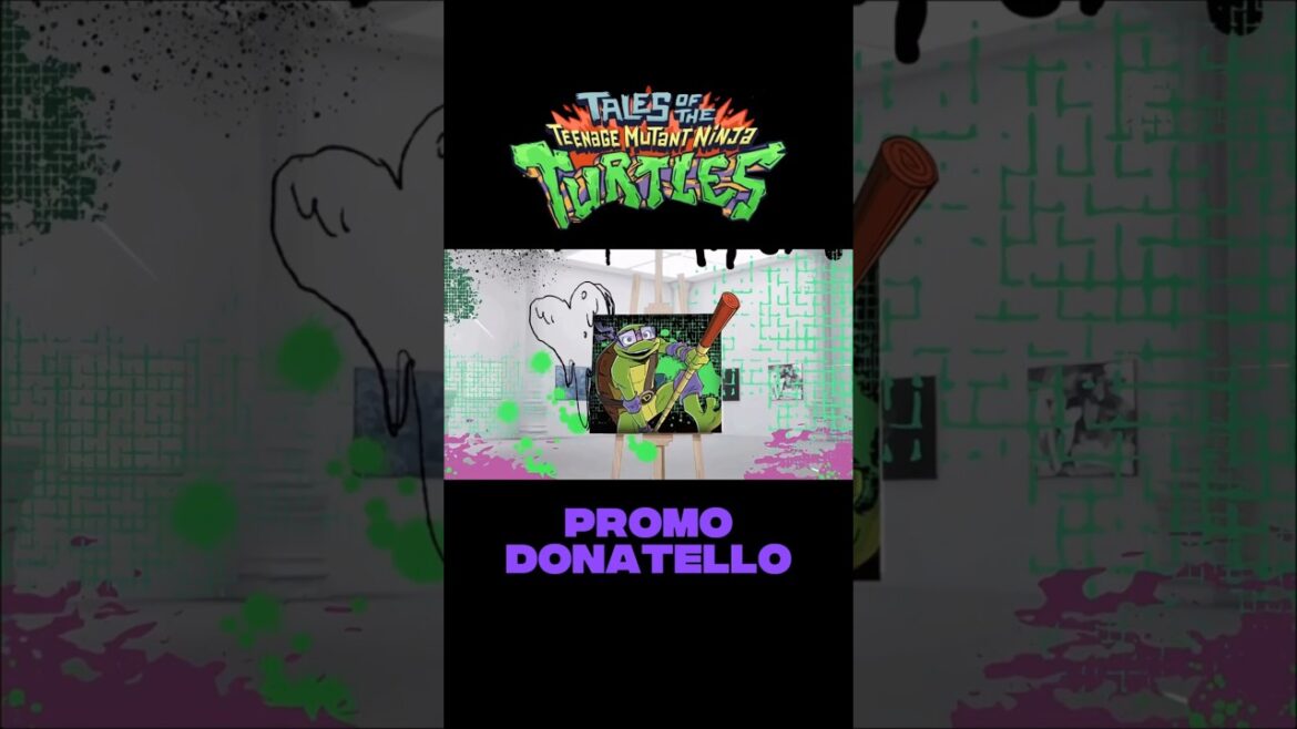 PROMO DONATELLO (ESPAÑOL) - TMNT Historias Mutantes #shorts #saverottmnt #tortugasninja #tmnt