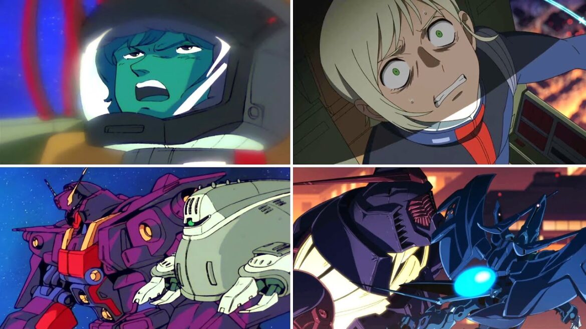 Gates Capa Intro & Death (Zeta Gundam VS GQuuuuuuX Comparison)[Zガンダム ジークアクス ゲーツ・キャパの紹介 死亡 ティターンズ 比較]