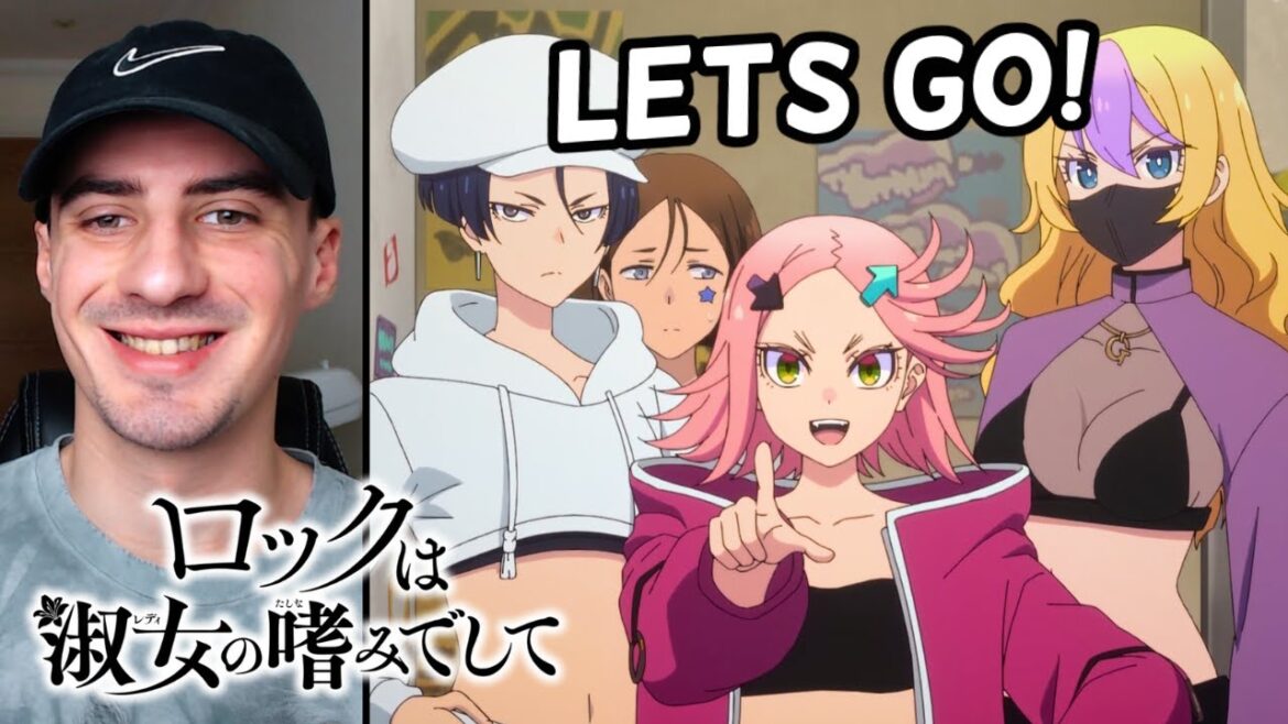 Rock is a Lady's Modesty Episode 8 Reaction - ロックは淑女の嗜みでして 8話 海外の反応