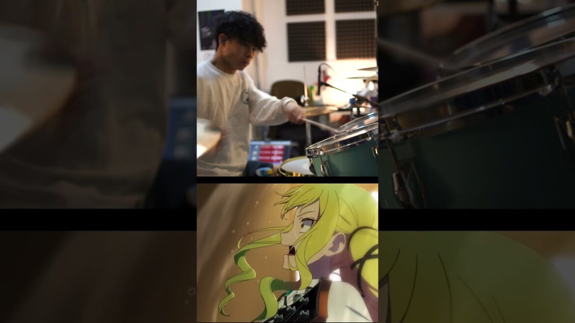 ロックは淑女の嗜みでして  黒鉄音羽 ドラムソロ #Drum Solo