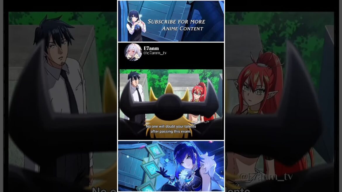 Ulmandra is blushing ✨😘|Headhunted to Another World From Salaryman to Big Four|#animeedit#animelover