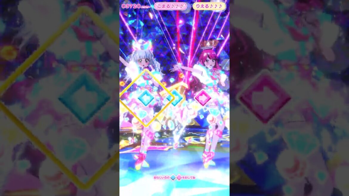 ジュエルバズリウムサファイアピンク  バズリウムチェンジあり 【アイプリバース】ひみつのアイプリ リング1弾   #shorts