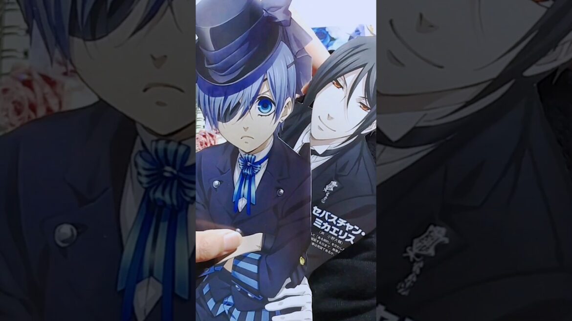 黒執事🌹シエルとセバスチャンでコラージュやったよ☕✨#collage #shorts #anime #黒執事 #シエル #セバスチャン #コラージュ #journal #kuroshitsuji