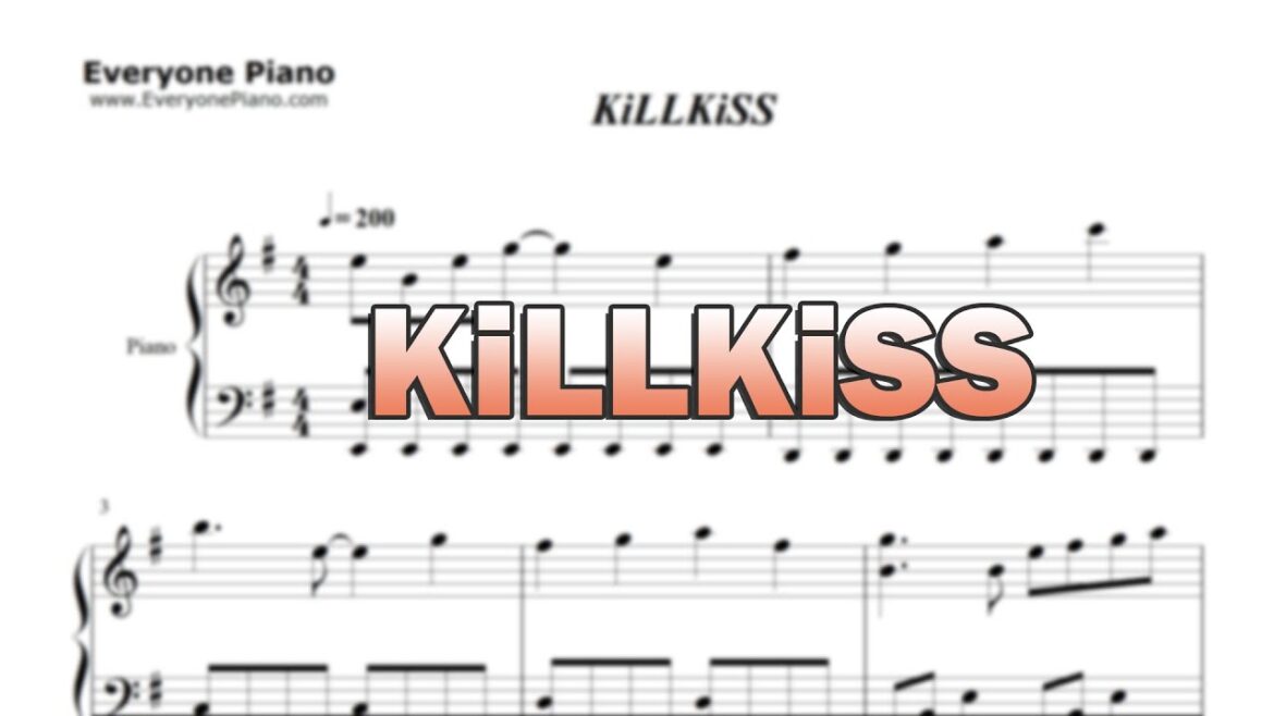 KiLLKiSS-BanG Dream Ave Mujicaオープニング曲-楽譜ダウンロード