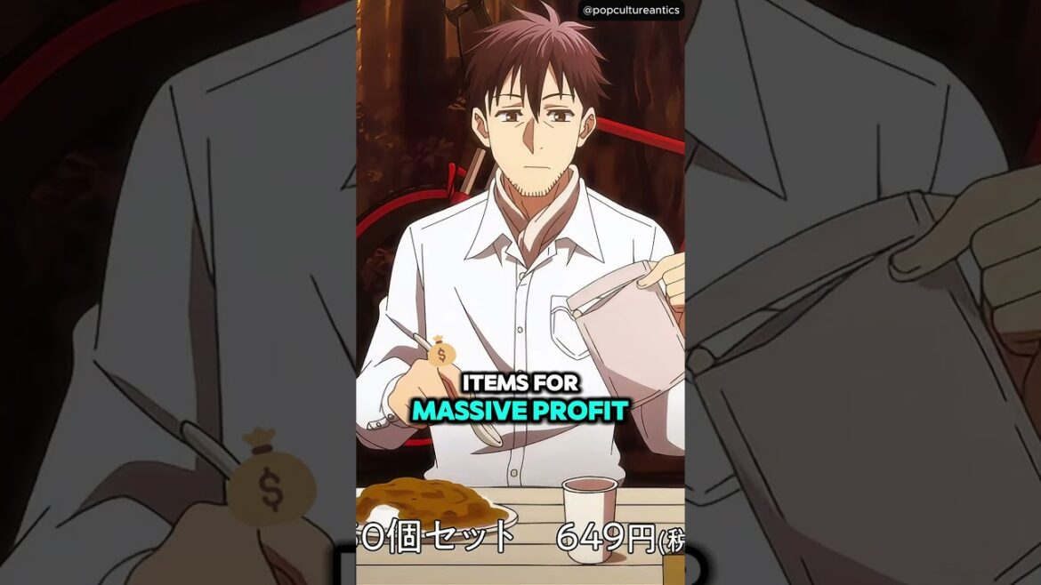 This Middle-Aged Online Shopper in Another World is on🔥! #anime #shorts #animeedit