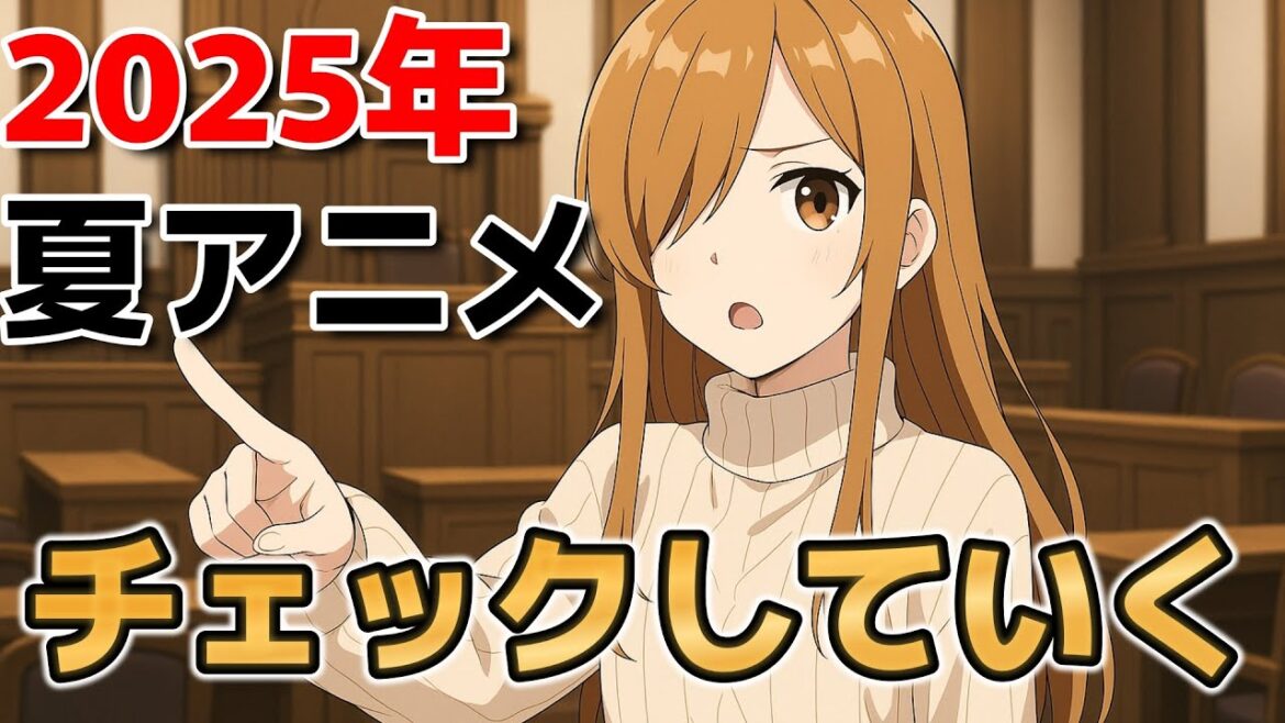 【集まれ】2025年夏アニメチェックやるよ!【ぼちぼち配信】 【集まれ】2025年夏アニメチェックやるよ!【ぼちぼち配信】