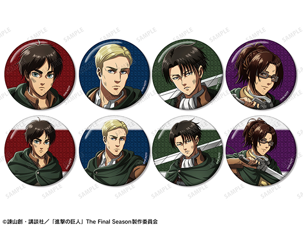 トレーディンググリッター缶バッジ