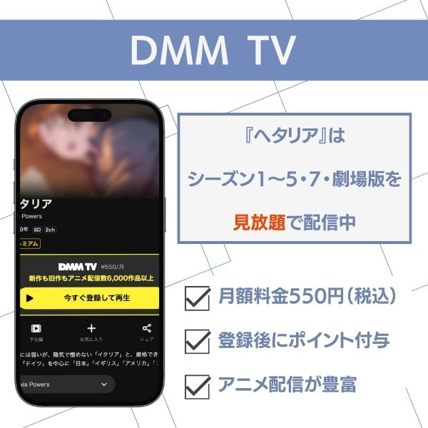ヘタリア DMM TV
