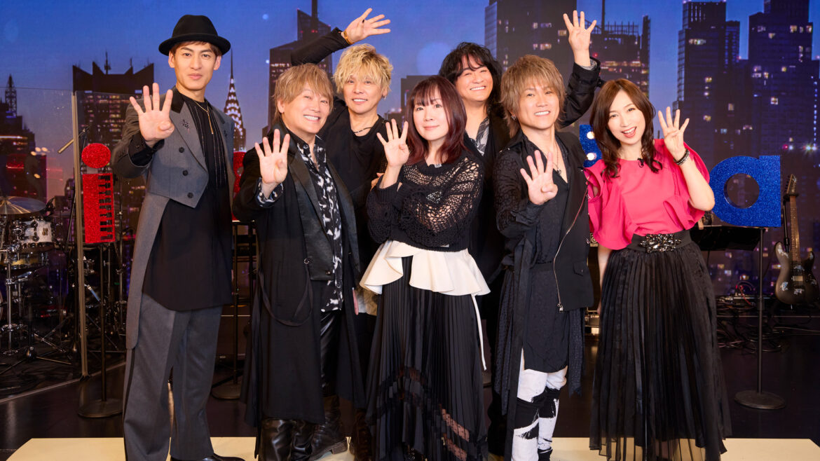 放送400回記念！結成25周年のJAM Projectが2週連続登場『Anison Days』5月9日（金）、16日（金） よる8時放送