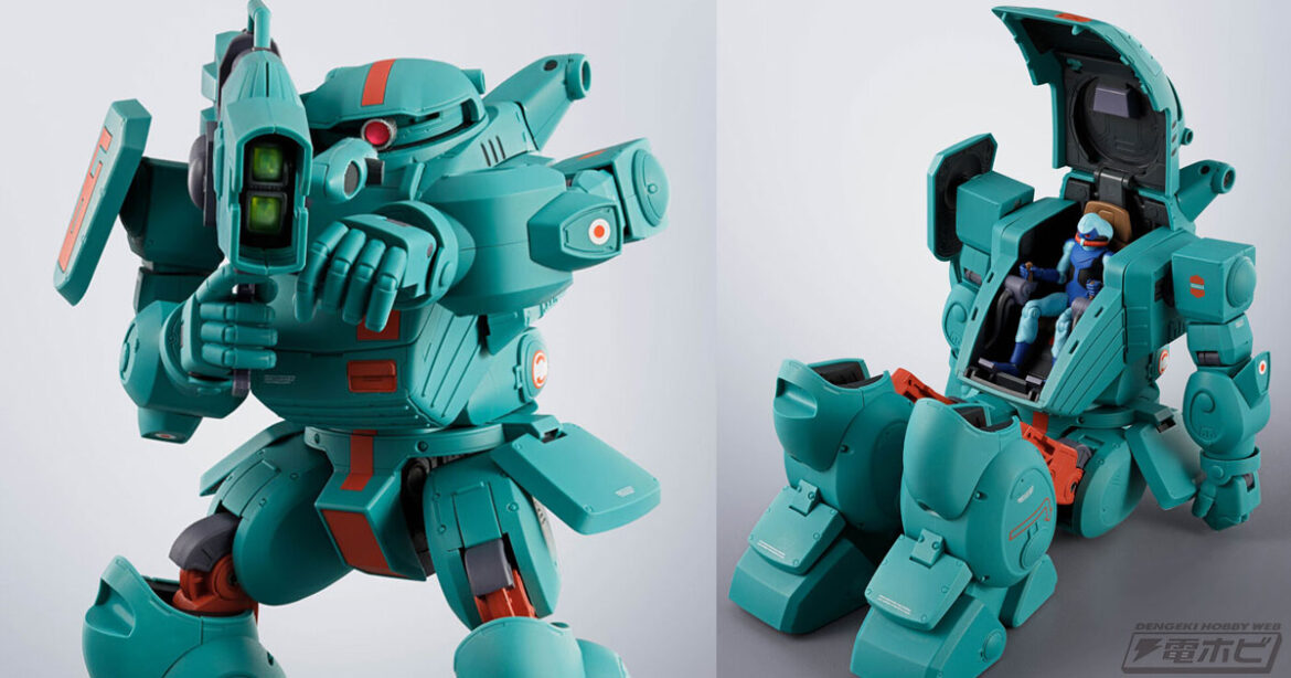 特徴的な流線形の巨体を再現！『装甲騎兵ボトムズ』ファッティーがHI-METAL Rでフィギュア化！カタパルトランチャーやハードブレッドガンなどが付属 - 電撃ホビーウェブ