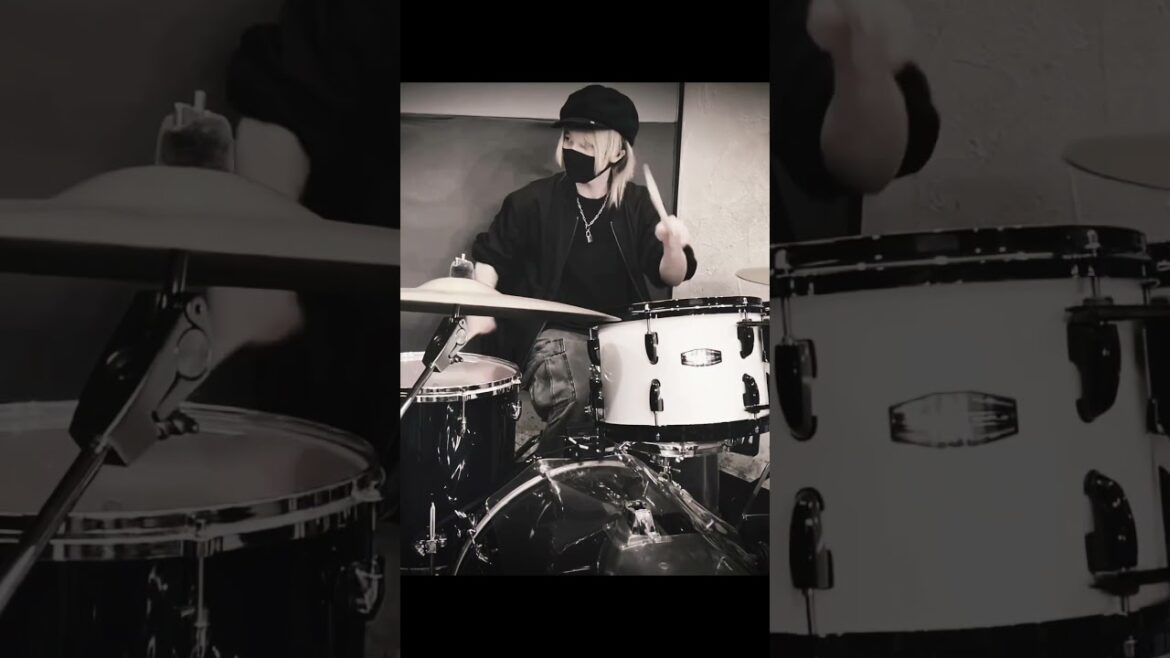 モノクロのキス/シド（SID）【TVアニメ黒執事OP】 #drumcover #v系 #ヴィジュアル系 #anime #ドラム #黒執事 #kuroshitsuji