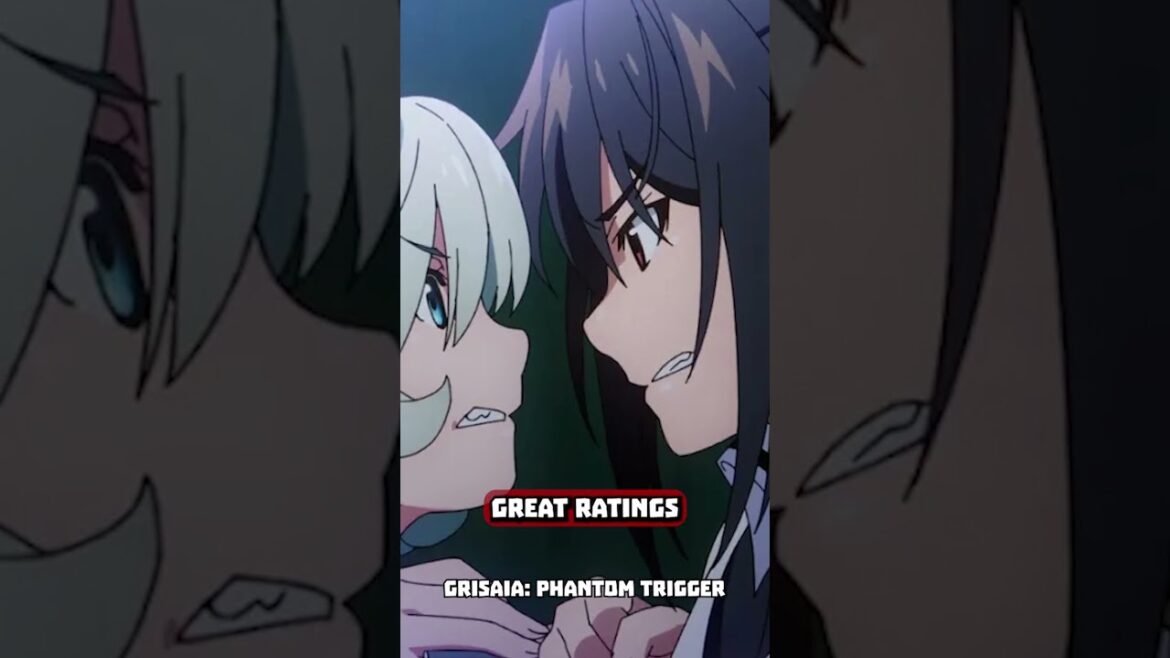 Grisaia: Phantom Trigger | Top-10 anime winter 2025 | #shorts #top10anime  #grisaiaphantomtrigger