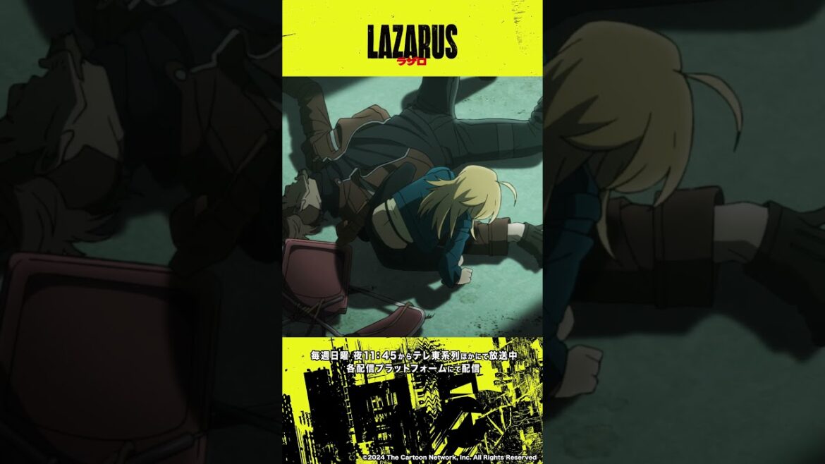 アニメ『#LAZARUS #ラザロ』アクション比較動画#8-1｜Making of “LAZARUS” from ep.8-1 action scene version #アニメ  #MAPPA