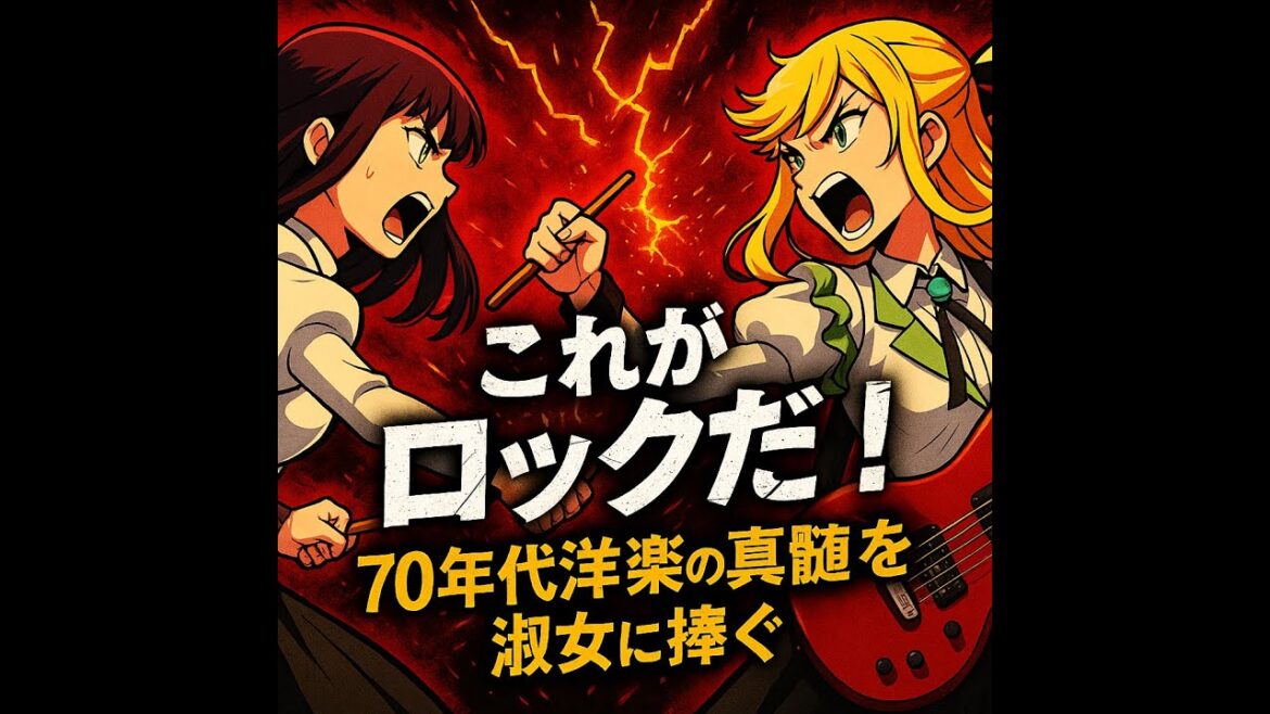 これがロックだ！70年代洋楽の真髄を淑女に捧ぐ