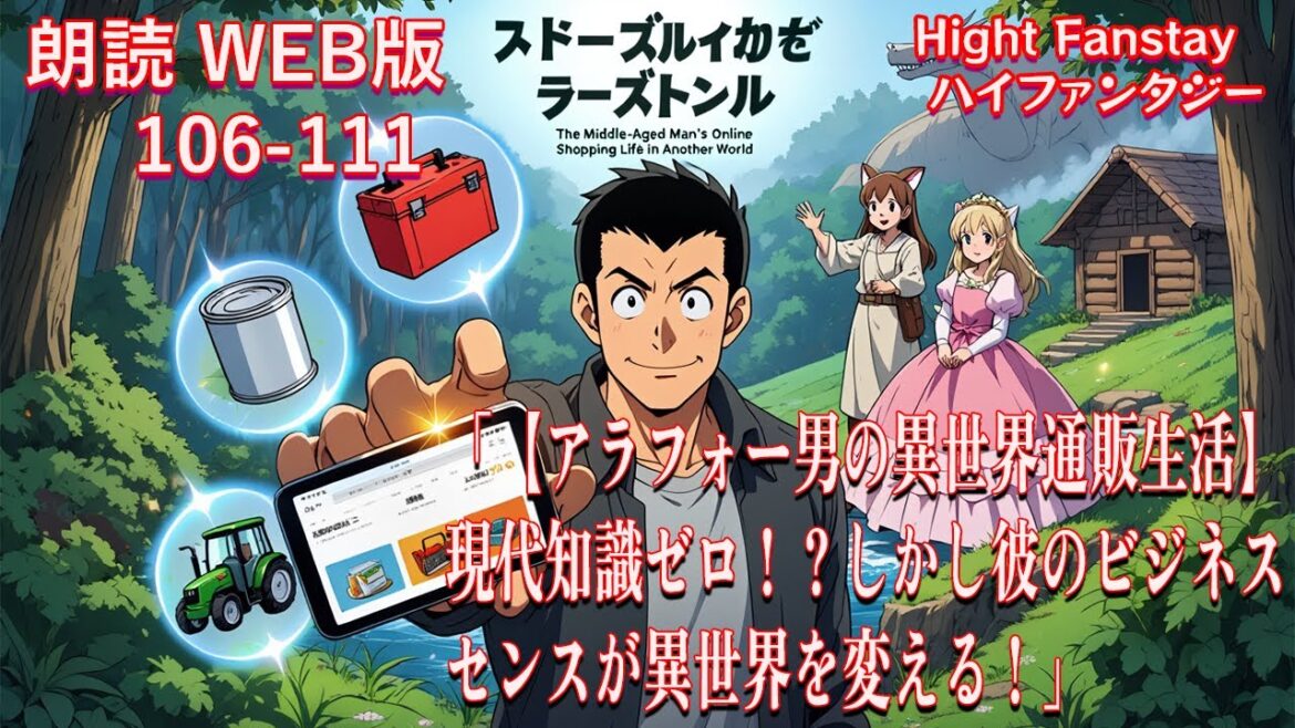 アラフォー男の異世界通販生活 [ 朗読  WEB版 106-111 ] [ ハイファンタジー Hight Fanstay ]
