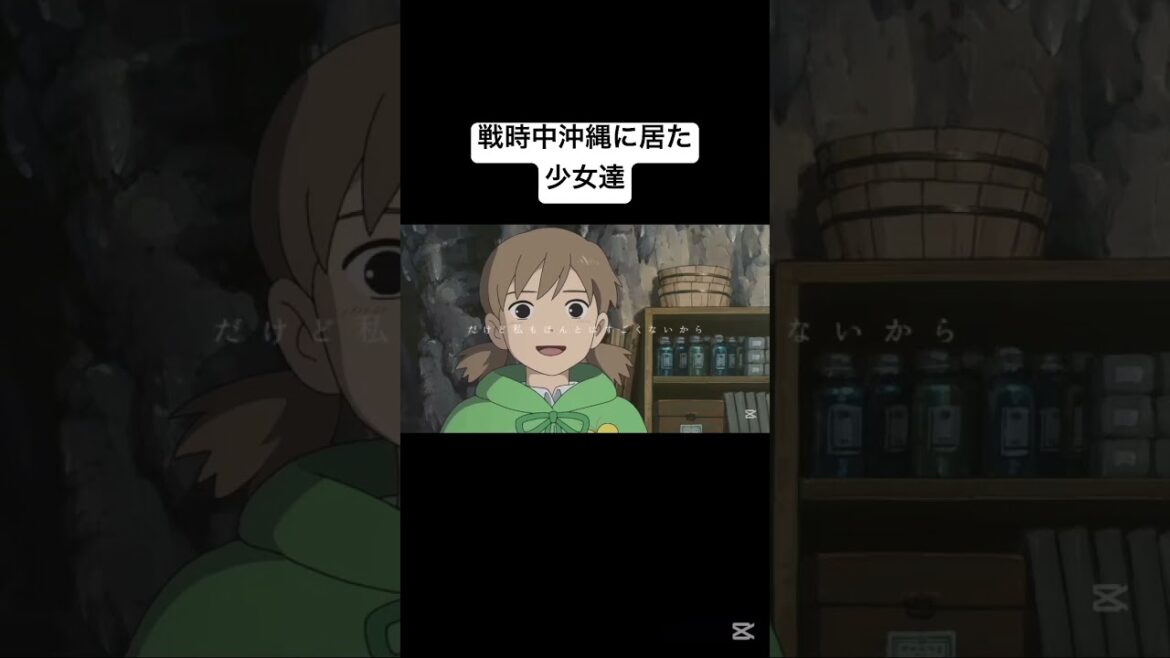 ひめゆり学徒隊に動員させられたのはただの少女達 #戦争 #沖縄戦 #ひめゆり学徒隊 #cocoon