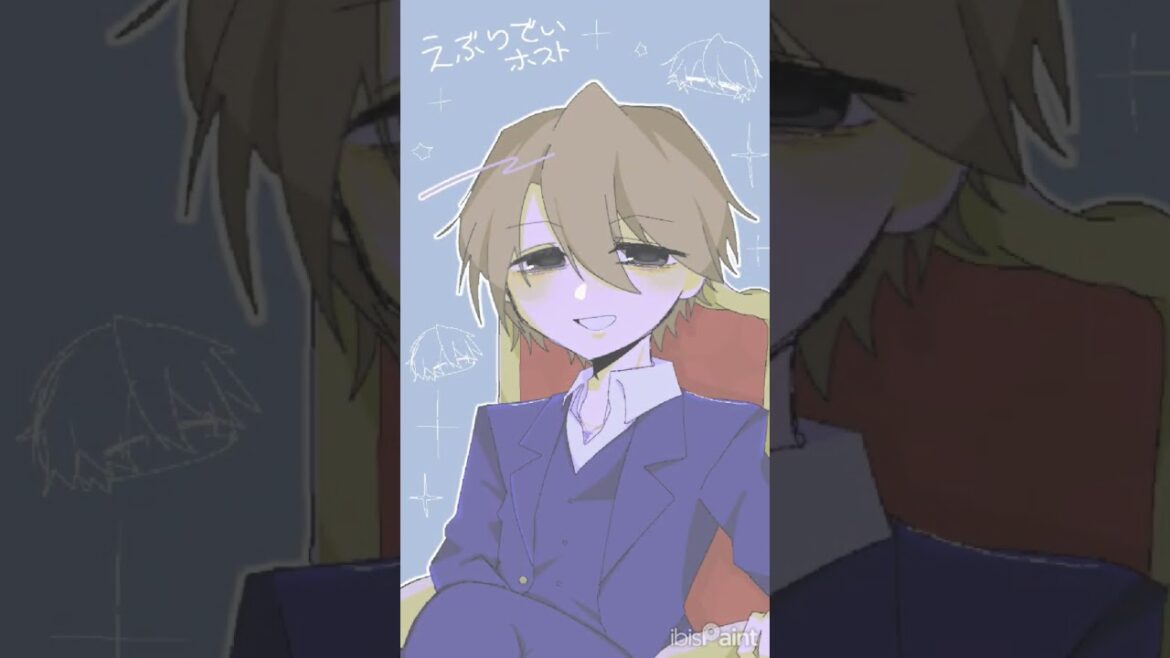 ﾘｮｰｲﾁ　#えぶりでいホスト #イラストメイキング #イラスト