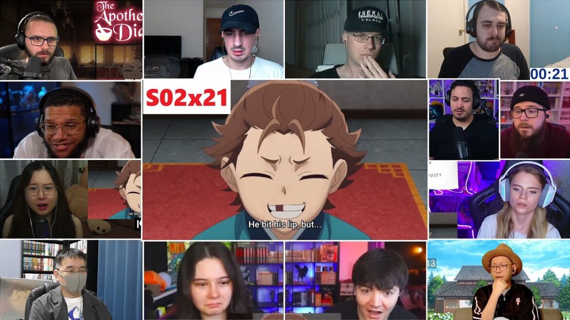 The Apothecary Diaries Season 2 Episode 21 Reaction Mashup - 薬屋のひとりごと 2期 21話  リアクション