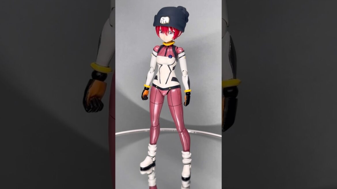 パイロットスーツのマチュ作った！#gunpla #ガンプラ #gundam #ガンダム #gquuuuuux #ジークアクス #マチュ  #figurerisestandard #30ms