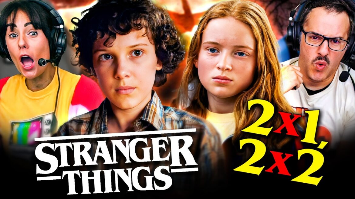 STRANGER THINGS Season 2, Episodes 1 & 2 REACTION!! Netflix | Millie Bobby Brown | Sadie Sink STRANGER THINGS Season 2, Episodes 1 & 2 REACTION!! Netflix | Millie Bobby Brown | Sadie Sink