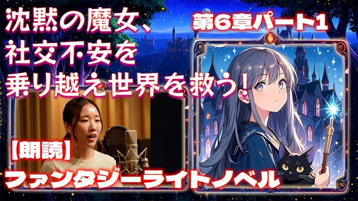 【朗読】  [サイレントウィッチ] [都合がり屋で、思いついた前で話すのが苦手です。] [ 正体を隠す人]   第6章パート1