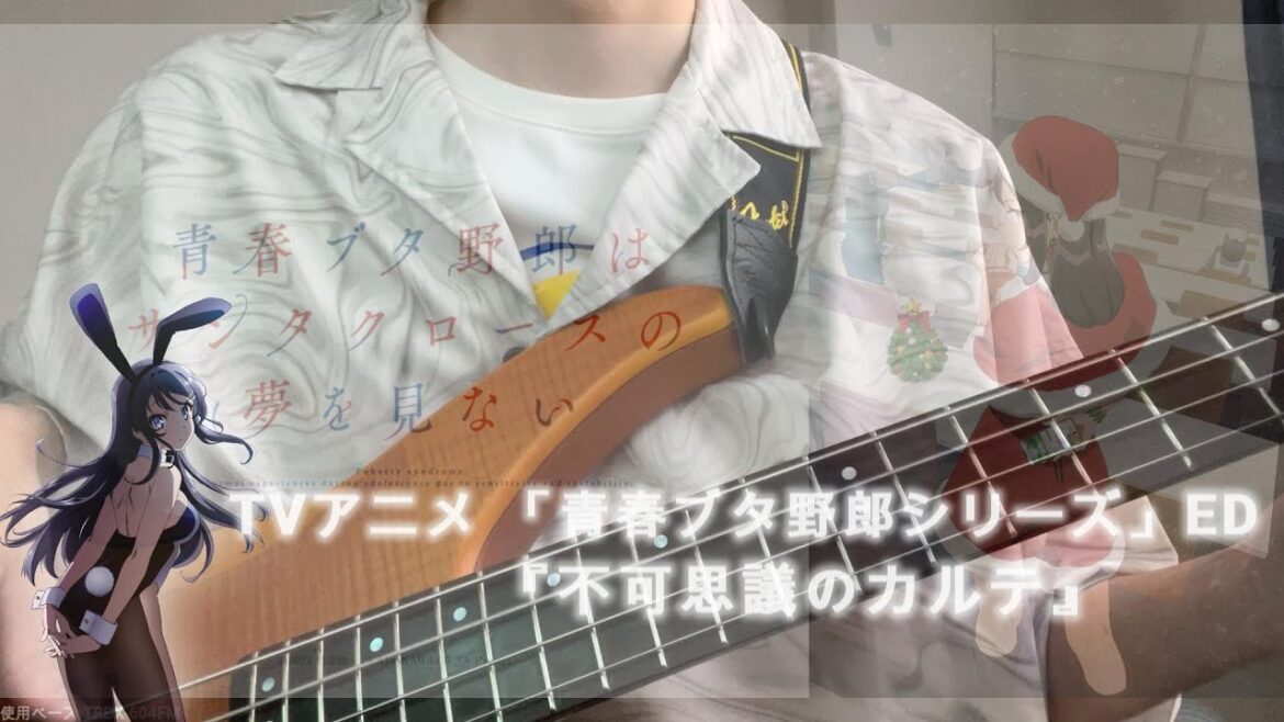 【ベース弾いてみた】/ 不可思議のカルテ （青春ブタ野郎)