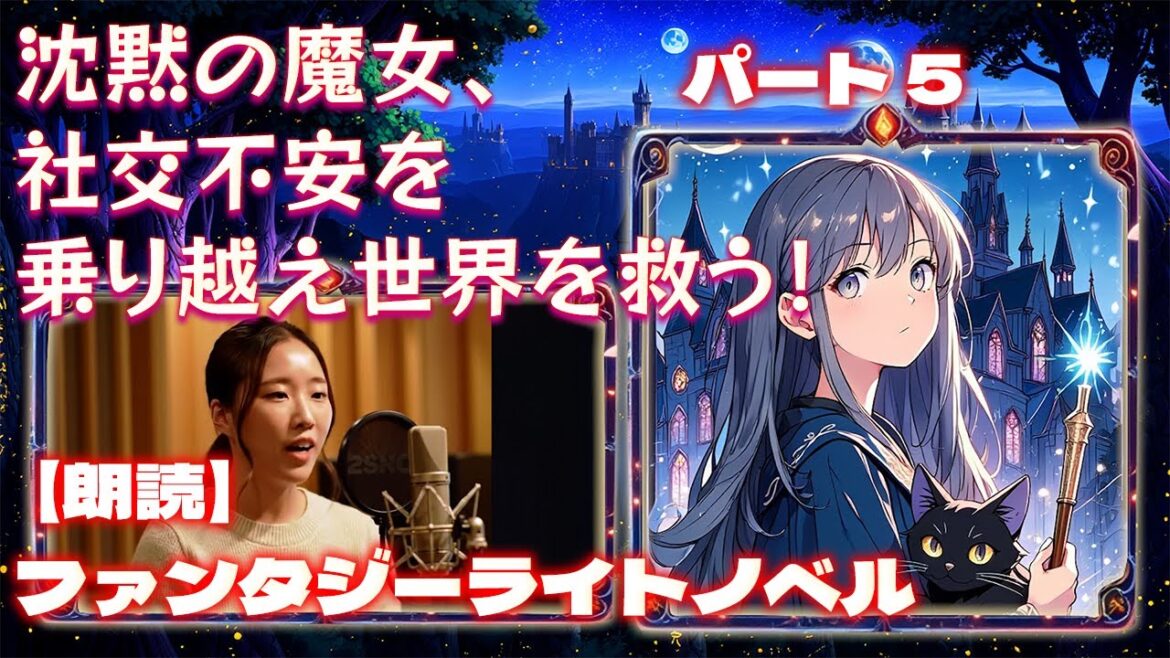 【朗読】  [サイレントウィッチ] [都合がり屋で、思いついた前で話すのが苦手です。] [ 正体を隠す人]   第5章